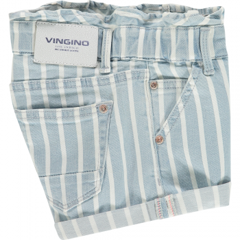 Vingino Mädchen Shorts Jeans Dalmine, Fb. Striped Denim  -SALE  20 %
